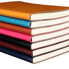 Leather Pu Notebooks Notebook Notebooks Wholesale Custom Leather PU Notebooks Personalized A5 Notebook With Pen Attached