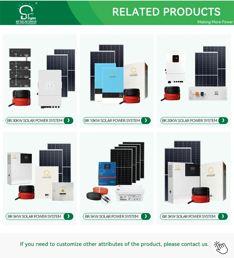 Br Solar Off Grid Solar System Kw Kw Kw Home Solar Panel Kit With