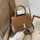 Bag Women Corduroy Zipper Shoulder Bag PU Casual Tote Female Eco Crossbody Ladies Vintage Messenger Handbag
