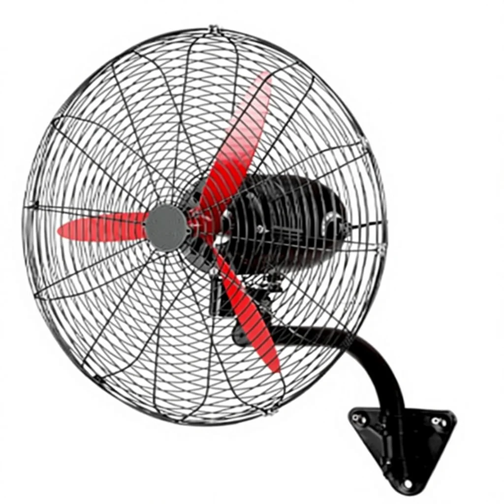Oscillating Air Cooling Fan, Electric, Metal - detail 8