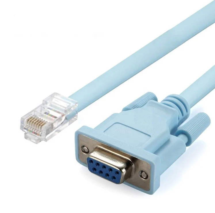 Cisco Compatible Db9 to Rj45 Console Cable 6ft Lifetime for sale online