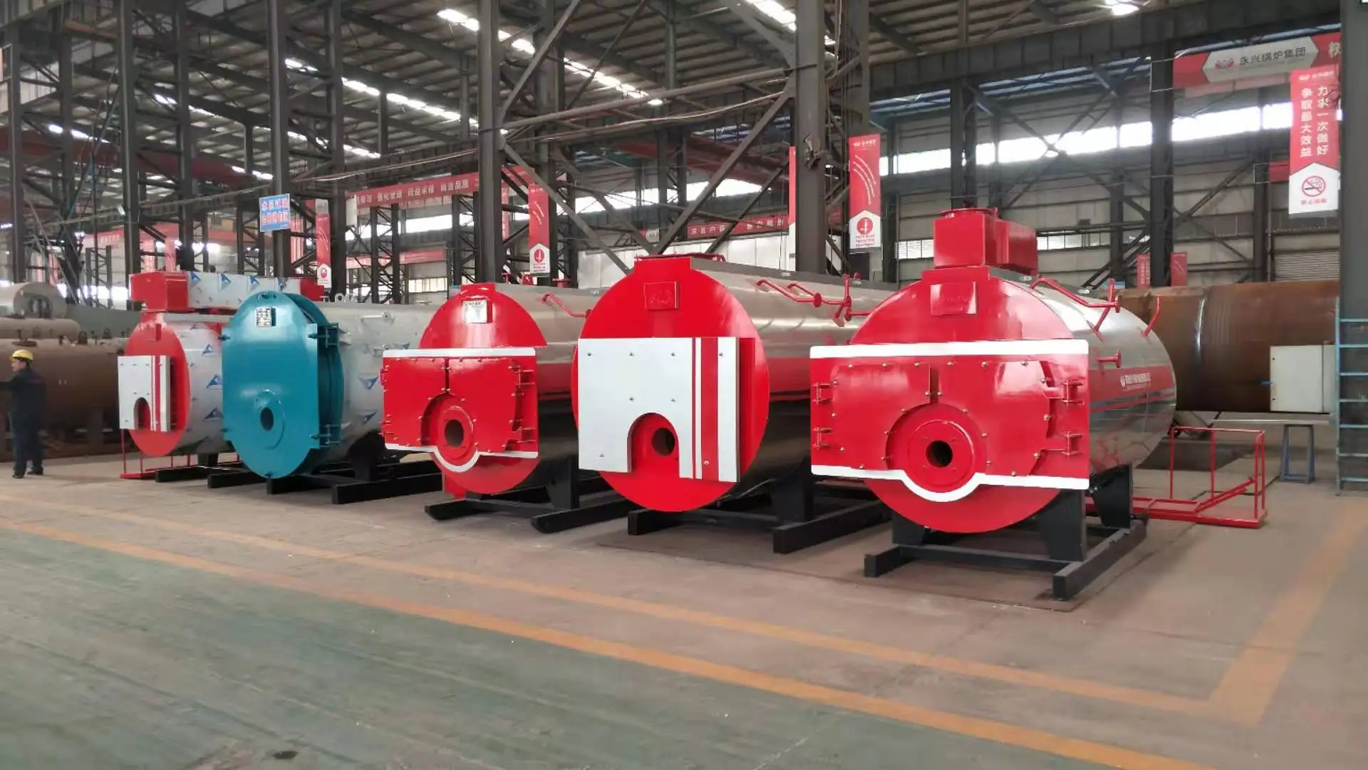 Hot Water Boiler, 90°C, Carbon Steel, Natural Circulation - detail 30