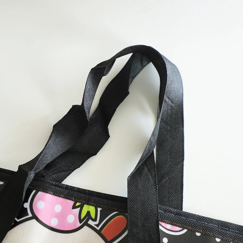 product wholesale laminated non woven fabric storage bag customized logo full color printing foldable waterproof storage bag-15