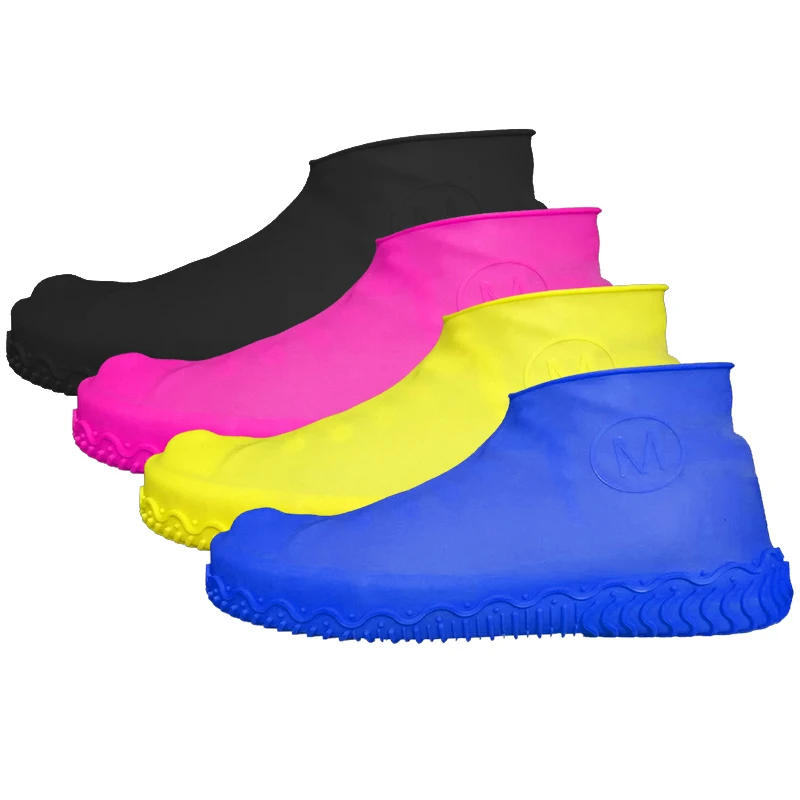 Rain Boots Shoe Covers Reusable Waterproof Silicone Shoes Covers 
