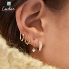 Gold Plated Earring Earring Wholesalers Gold Plated Trendy Brass Hook Crystals Earring Customize Gift Packaging