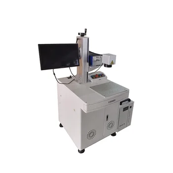 UV cabinet laser marking machine for marking engraving hot products can be widely used in a variety of tracing technology