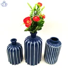 Ceramics Modern Angled Stoneware Home Decor Ceramics Flower Vase