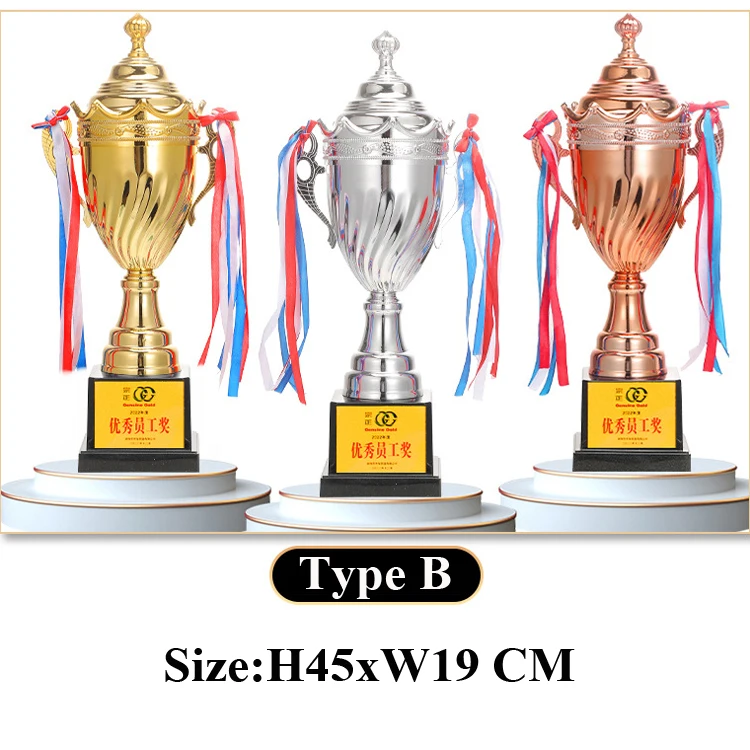 product factory wholesale professional gifts school taekwondo dance award gold silver copper custom sports metal trophy cup-33