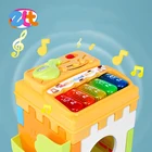 Educational Toy Educational Multifunctional Piano Track Game House Toy For Kids