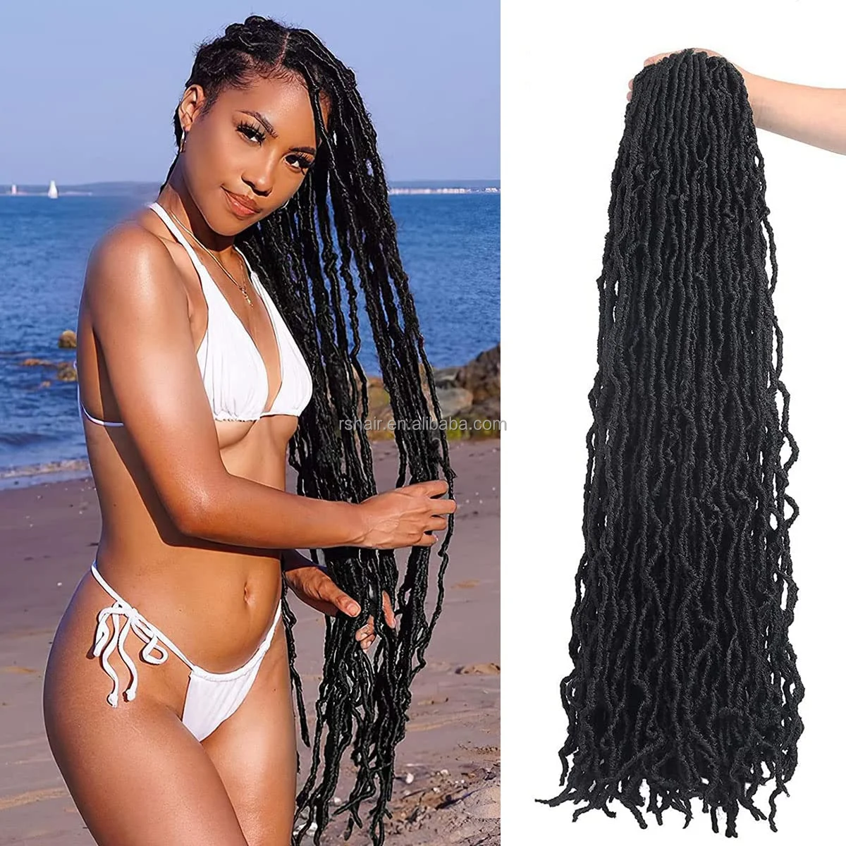 Inch Pre Stretched Braiding Hair Ombre Professional Yaki Strands