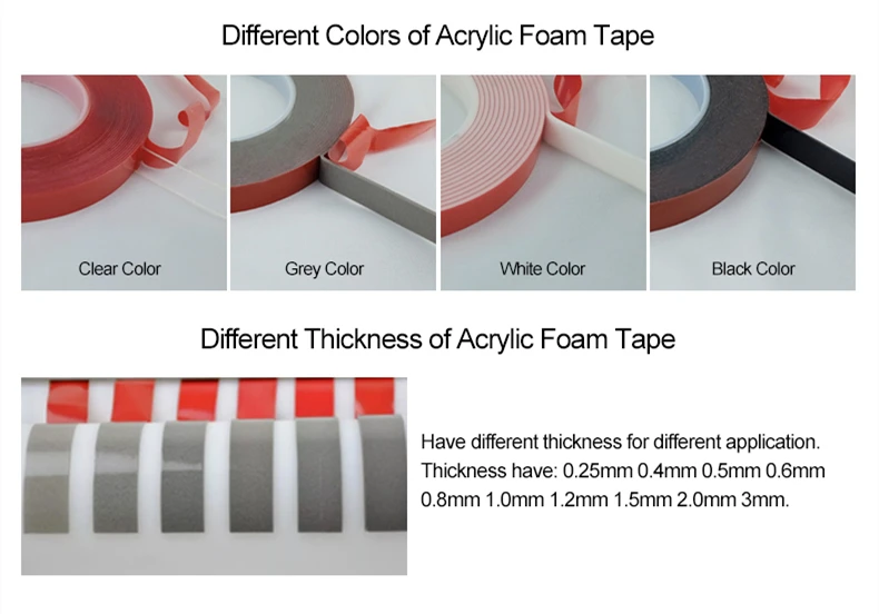 Acrylic foam tape