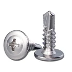 Screw 5.8 Screws Flat Head Self-drilling Screw Zinc Plated Grade 4.8 5.8 8.8 M12 M16 M1 Self Tapping Screws
