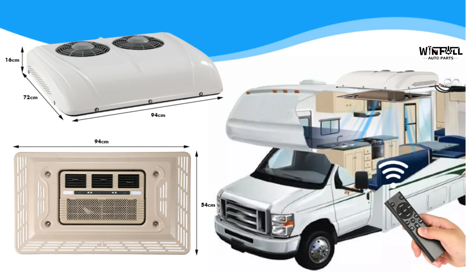 Air Conditioner, 24V, 2500W - detail 8