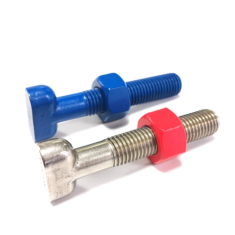 Bolt Manufacturer Stainless Steel T Bolt for Petroleum Pipeline factory