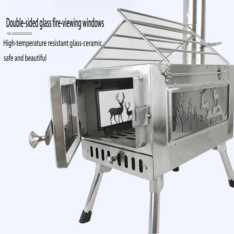 Portable Heater, Stainless, Steel - detail 4