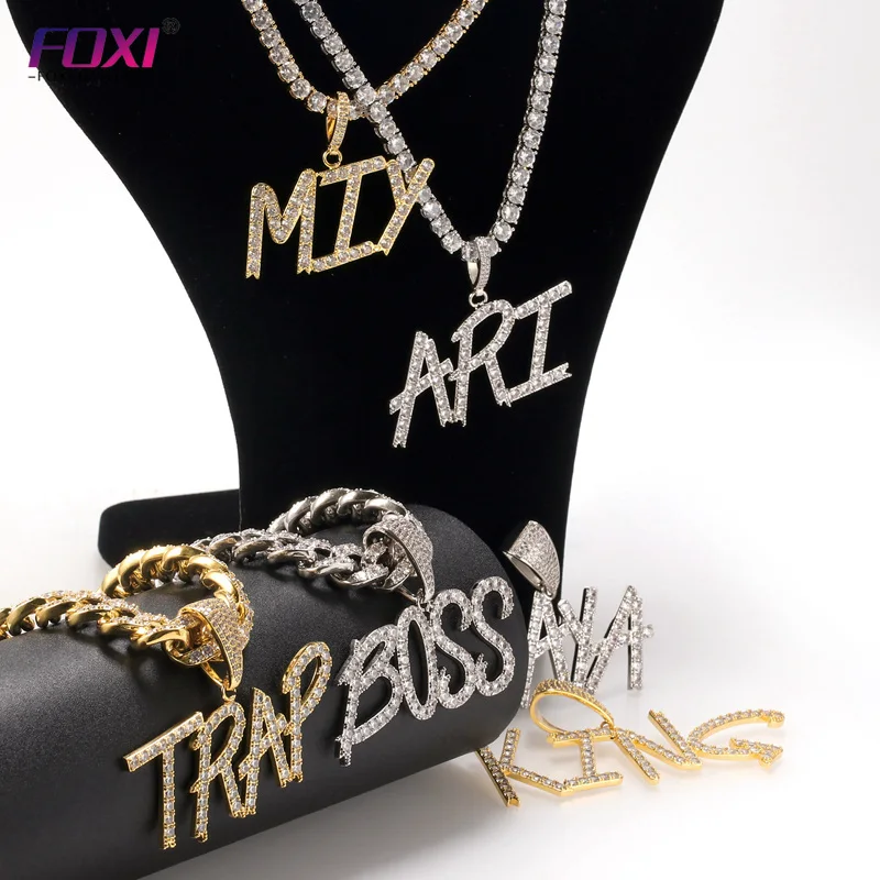 Women Men Diamond Custom Cuban Chain 