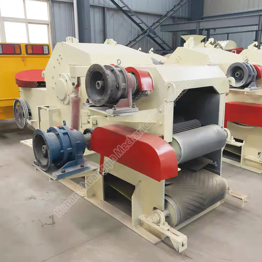 Drum Wood /bamboo /straw Chipper Machine Wood Chips Processing Machine