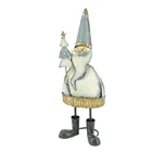 Decoration Table Hengfa Metal Christmas Decoration Small Size Handmade Ornament Xmas Holiday Santa Table Top