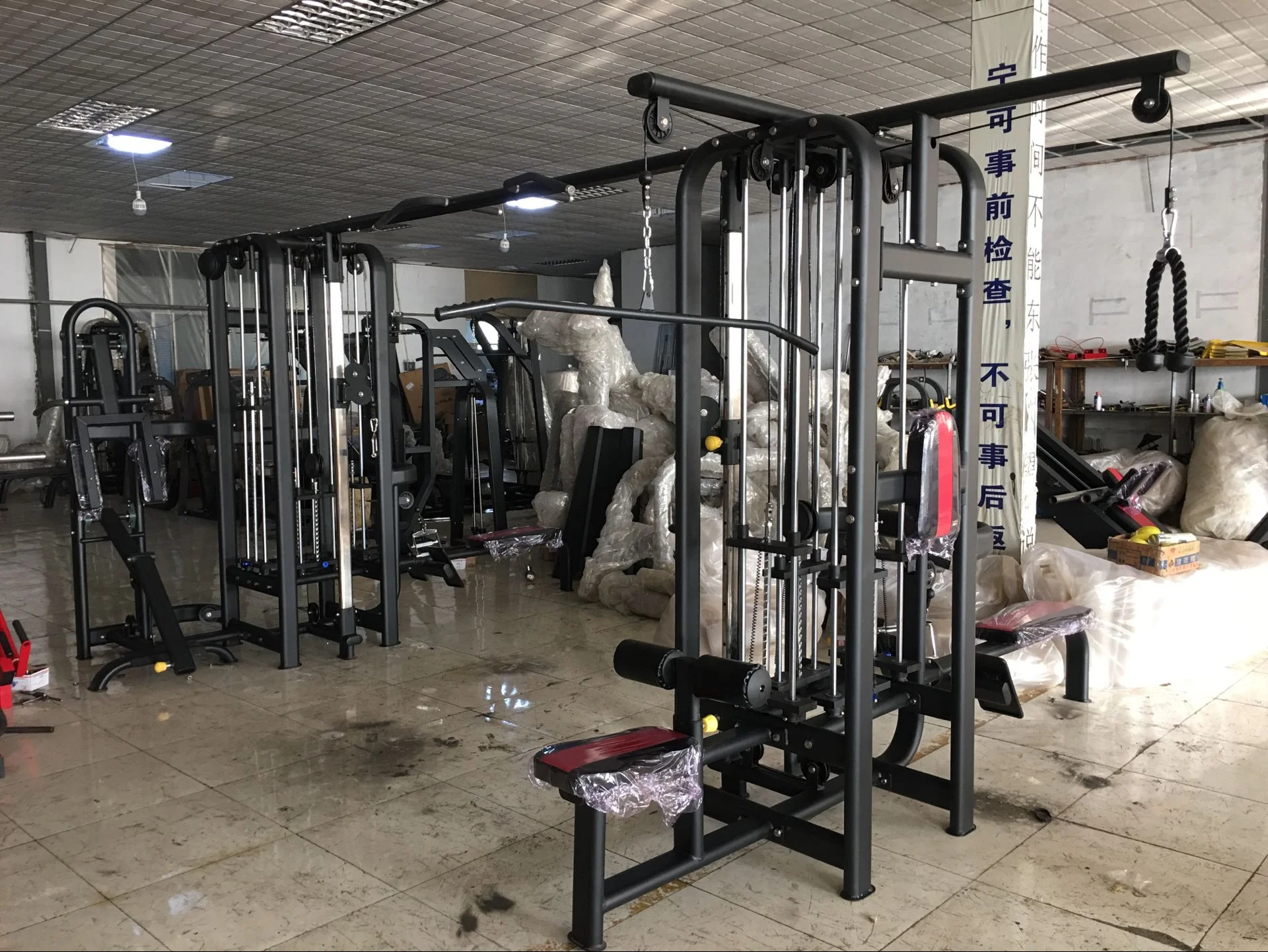 Gym Equipment Multi Functional Machine Gym Multi Jungle 8 Stations Indoor Sports Equipment XR9951