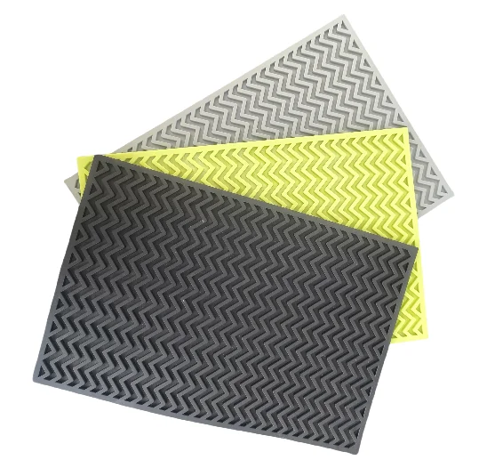 Custom Silicone Rubber Coasters with Size Options for Personalized Cut-to-Size Silicone Rubber Products Service factory