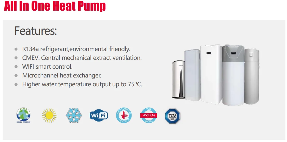 Air to Water Heat Pump, R134A, Monoblock, Inverter - detail 6