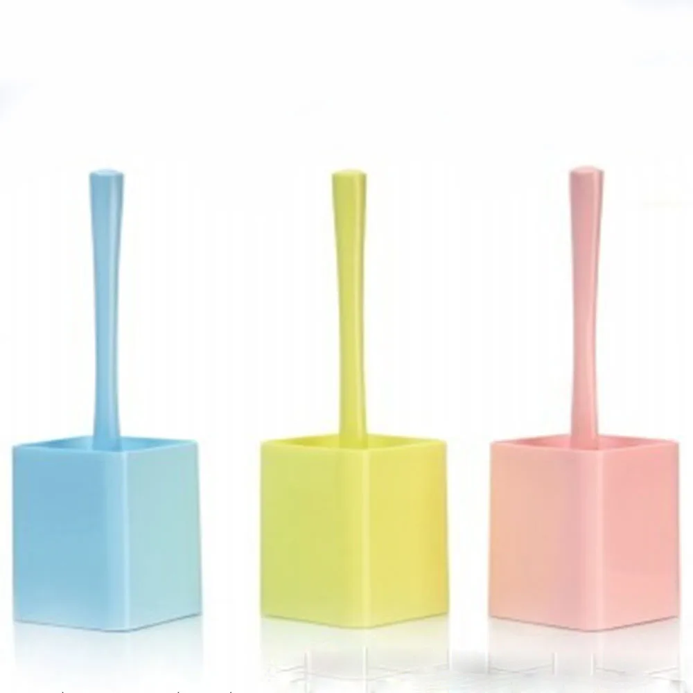 Cross Border Household Tools Creative Bathroom Plastic Durable Cleaning Soft Toilet Brushes