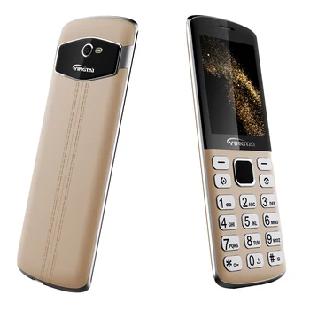 2.4 inch super slim feature phone dual sim unlocked GSM phone dual sim cell phone with plated keypads