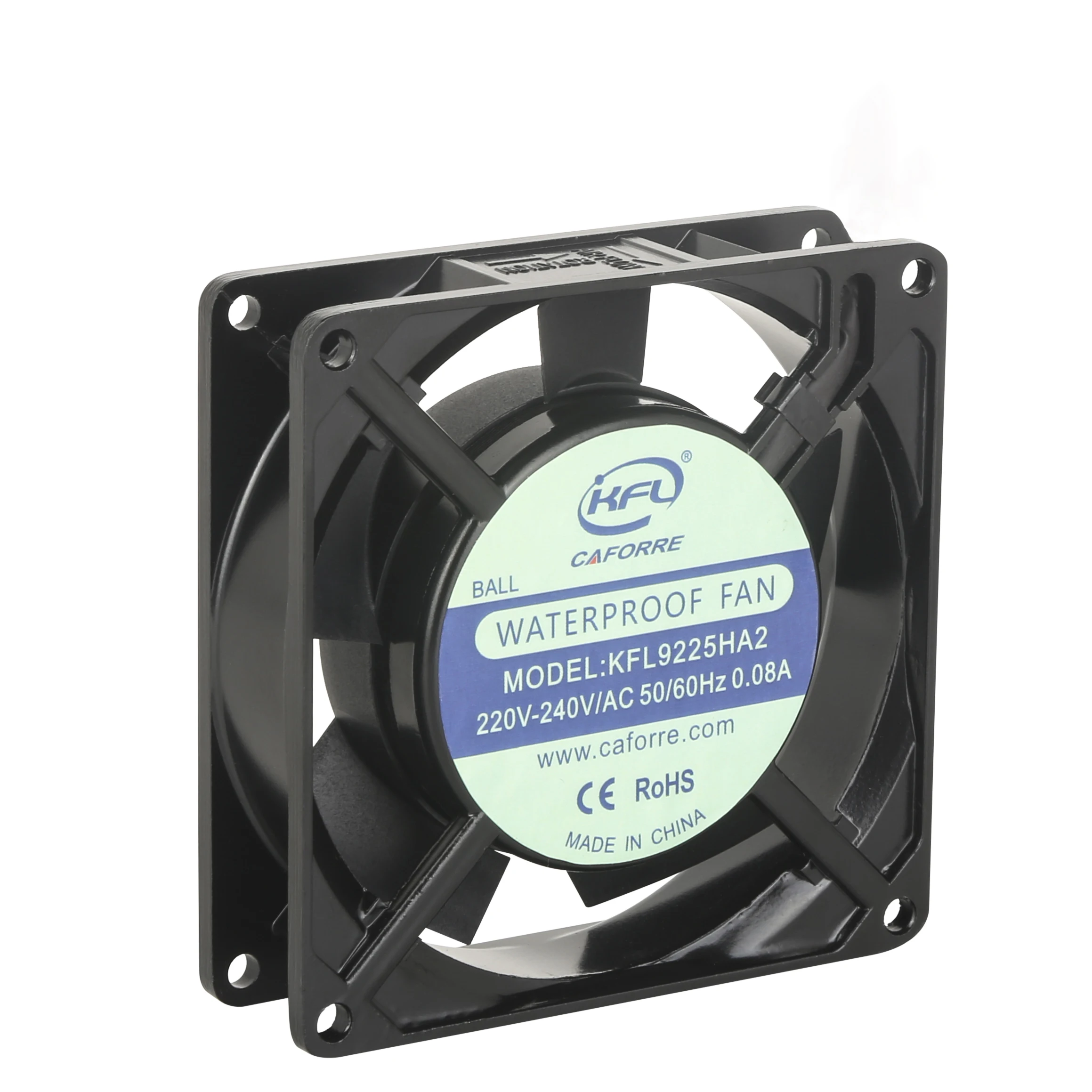 Axial Fan, KFL9225-W, 92x92x25mm, 220V, Waterproof - detail 8