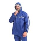 Raincoat Manufacturers Hot Selling Wholesale Oxford Fabric Raincoats Motorcycle Rain Coat With Reflective