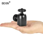 Flash BEXIN Tripod Mini Ball Head Mount 360 Degree Swivel DV Camera Tripod Ball Head For Camera Tripod Monopod Flash