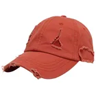 Baseball Hat Custom Top Quality Embroidered Logo Baseball Cap Unisex Personalized Ripped Dad Hat