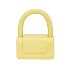 Women Handbag 2021 Popular Customize Logo Candy Color Beautiful Girls Women Silicone Handbag