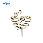 Wedding Decorations Wedding Best Selling Laser Engrave Cake Topper For Wedding Decorations
