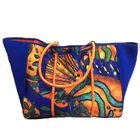 Handbag Bag Metallic Neoprene Customized Beach Handbag Waterproof Neoprene Beach Tote Bag