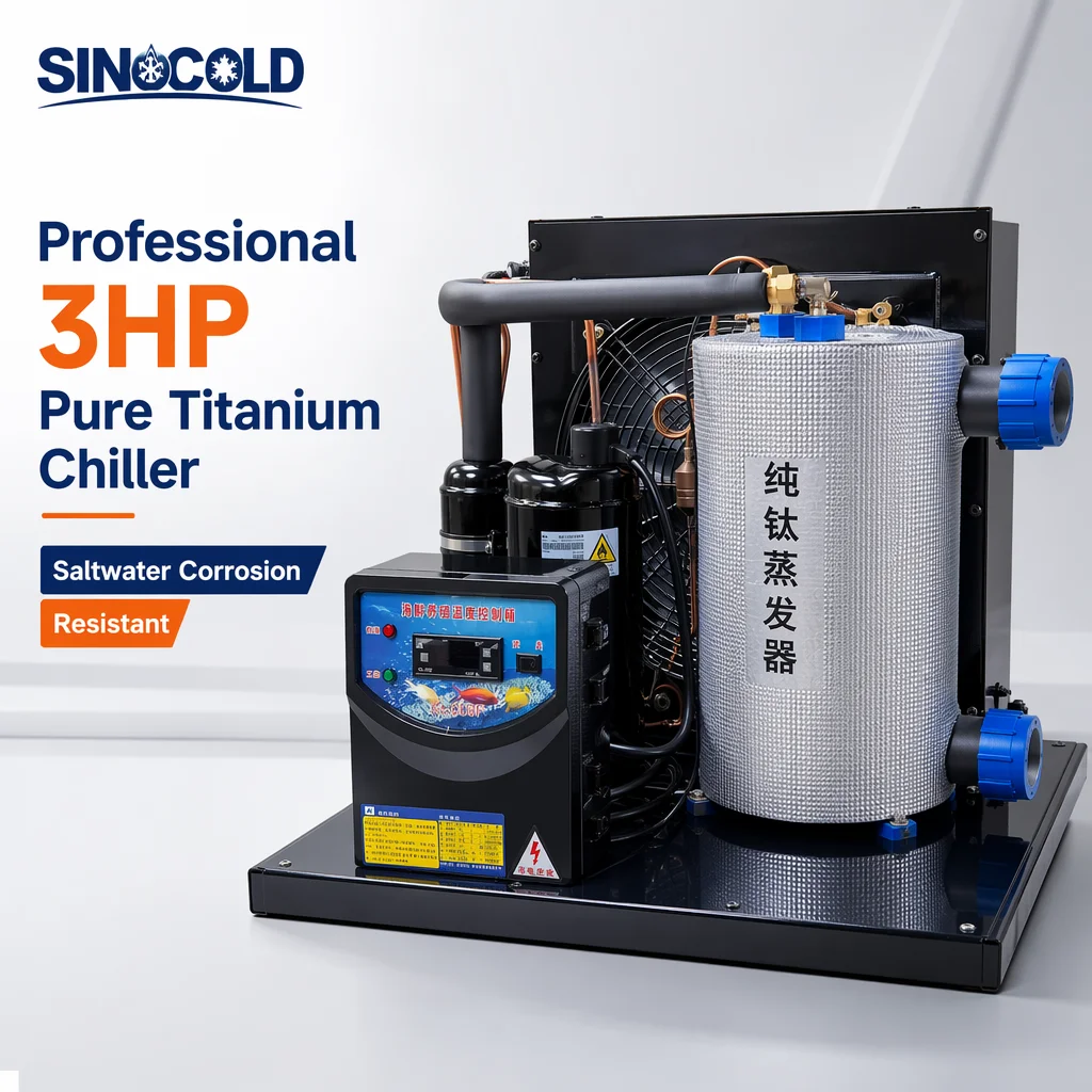 Water Chiller, 3HP, Titanium - detail 2