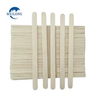 Natural Ice Popsicle Stick Custom Natural Birch Ice Cream Sticks Wooden Popsicle Sticks With Brand Logo