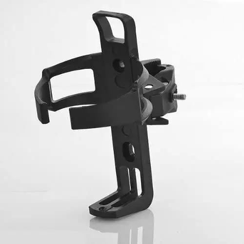 Water Bottle Cup Holder Water Bottle Cage Motorcycle Bicycle Bracket Bike Accessory Color : Black 