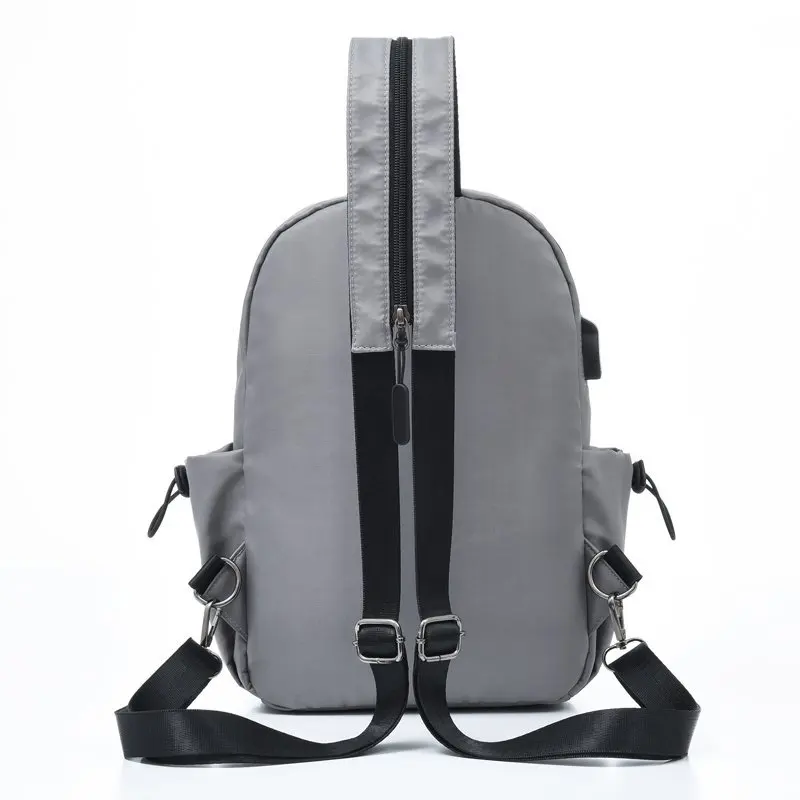 2024 new fashion leisure design factory direct sale custom logo multi-function cross body backpack chest bag for men
