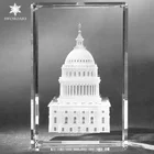 Crystal Australia Opera House Model 3D Laser Crystal Building Souvenirs