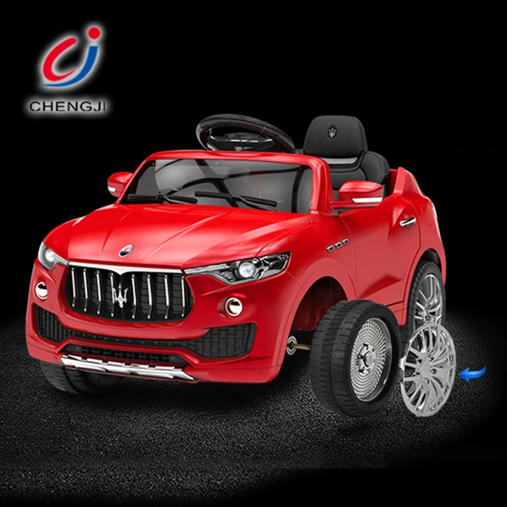Chengji Wholesale children battery operated power wheel kids electric drive children remote control ride on car