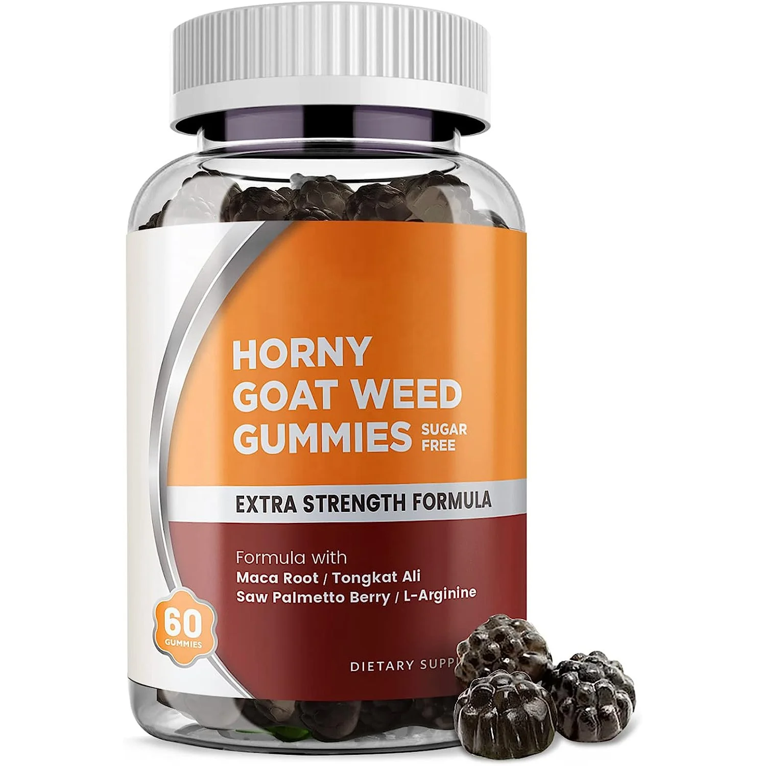 Private Label Horny Weed Capsules Epimedium Gummies Horny Goat Weed