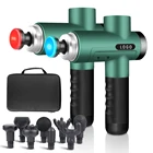 2022 Drop Shipping Hot Cold Compress Function Muscle Massage Gun Deep Led Touch Screen Low Sound Vibration Massage Gun