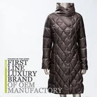 Round Coat Coats Coat Down Russian Classic Big Round Fancy Collar Women Slim Fit Winter Long Goose Down Coat
