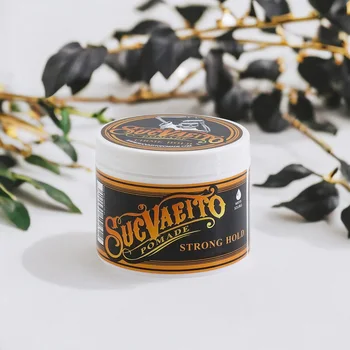 Sucvecito Pomade Gel 4oz 113g Strong Style Restoring Ancient Ways is Big Skeleton Hair Slicked Back Hair Oil Wax Mud