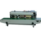 Sealer Horizontal Tabletop Semi Automatic Continuous Heat Plastic Bag Seal Heat Sealer Sealing Machine