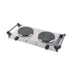 Portable Burner Electric Electric Portable Table Cast Iron Cooking Appliances Solid 2000w 2 Burner Electric Cooktop
