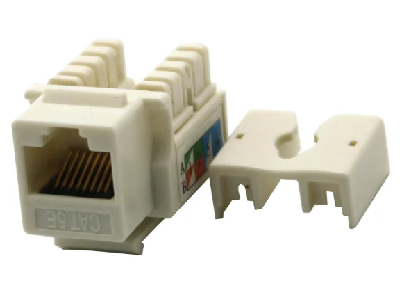 Rj45 Cat6 Keystone Ethernet Wall Jack Punch Down 90-degree Ethernet ...