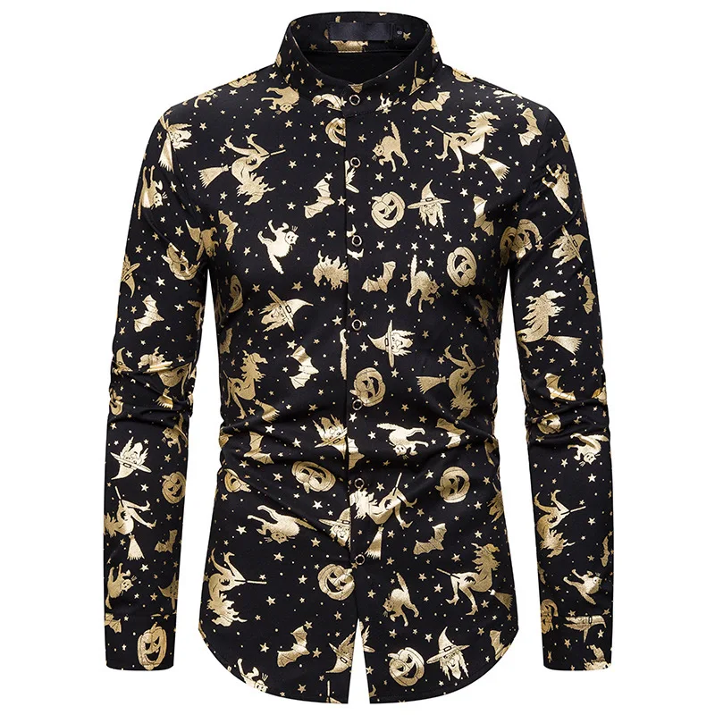 Shirt Men Long Sleeve Wedding Shirt 