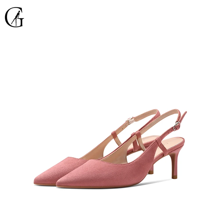 Lunch 鍔 protest Goxeou Women Latest Fashionable High Quality Suede Slingback Comfortable  Sexy Pointed Toe High Heels Sandalen Pumps Sandals Shoe - Buy High Heels  Sandalen,Latest Slingback Shoes,Pump No Heel Shoe Product on Alibaba.com