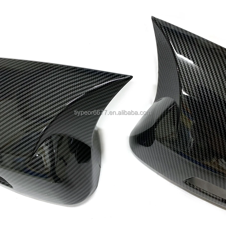 product car rear view side carbon fiber mirror cover cap for honda civic 9th gen 2012 2015 mirror guard covers exterior decoration trim-7